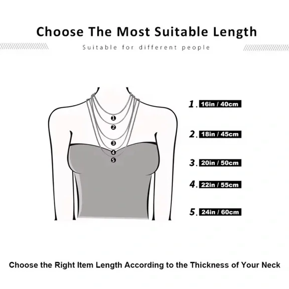 2mm Sterling Silver twisted Necklace - Picture 4 of 5